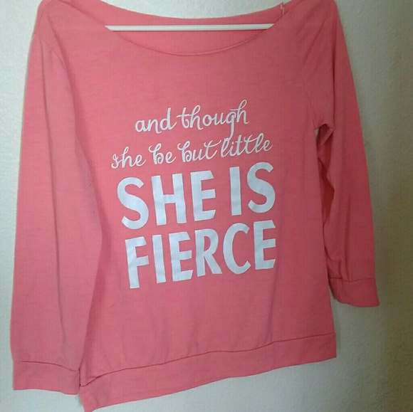 Tops - 5/$25 graphic quote inspo one shoulder shirt